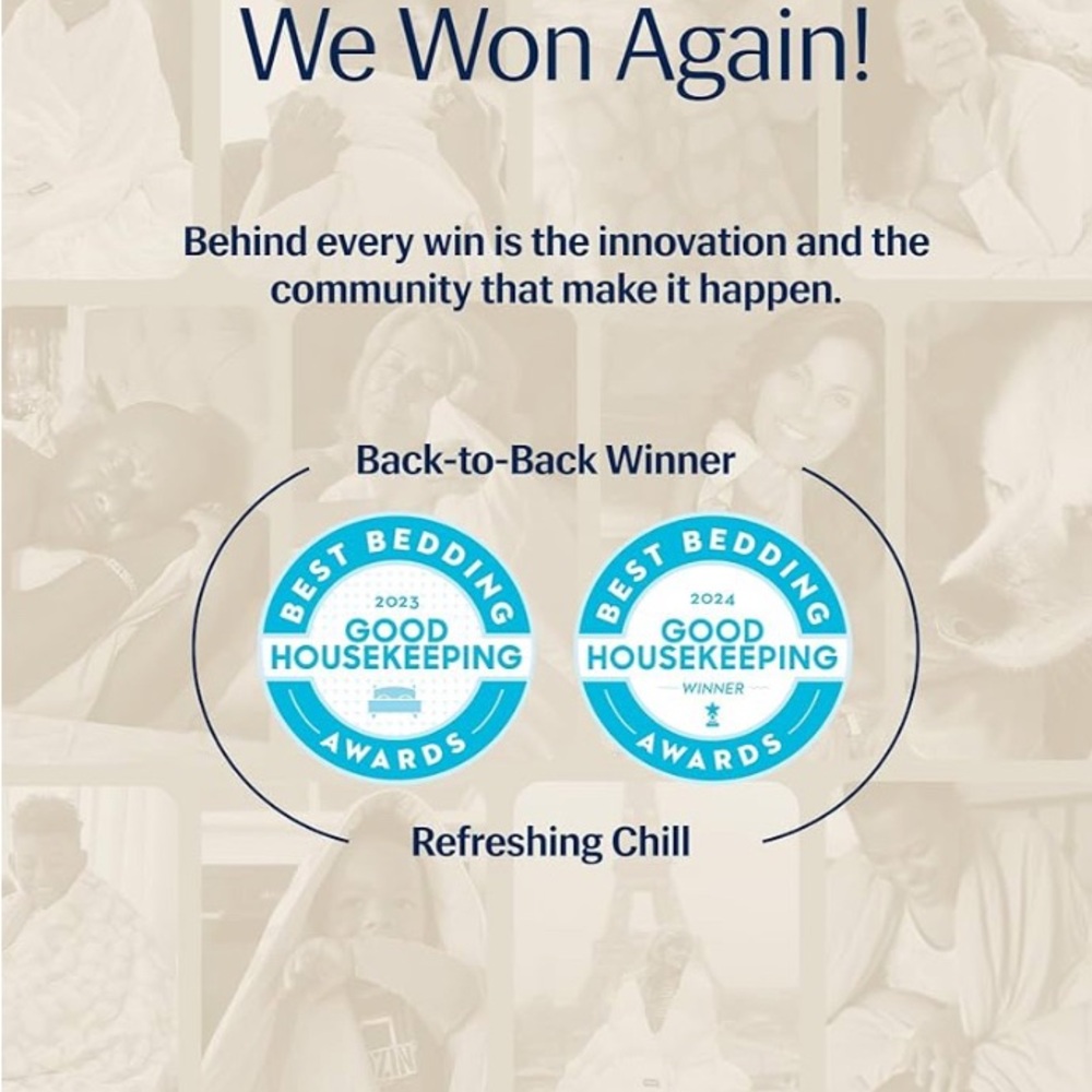 REST® Evercool® Cooling Comforter, Snow Ivory - King/CaliKing 106"x90" - Picture 6 of 14